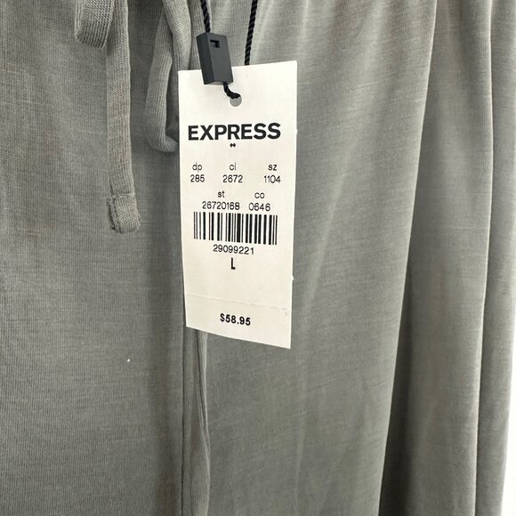 Express Two-Piece Lounge Set | Front Cardigan Jacket (XL) & Drawstring Pants (L) - Picture 10 of 11